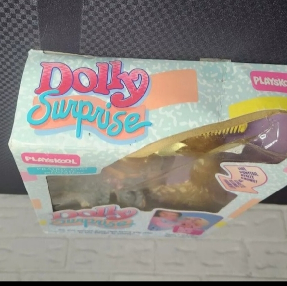 Rare Dolly Suprise Prairie Girl Doll 1989 Playskool new in box Hair Really Grows - Picture 10 of 15